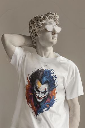 Herren T-shirt S BAUMWOLLE neu
