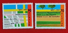 STÄDTE- & BAUERNVERBAND SATZ 920 - 921 1997** POSTFRISCH