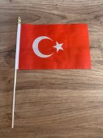 Türkei Fahne am Stab - 30cm x 22.5cm