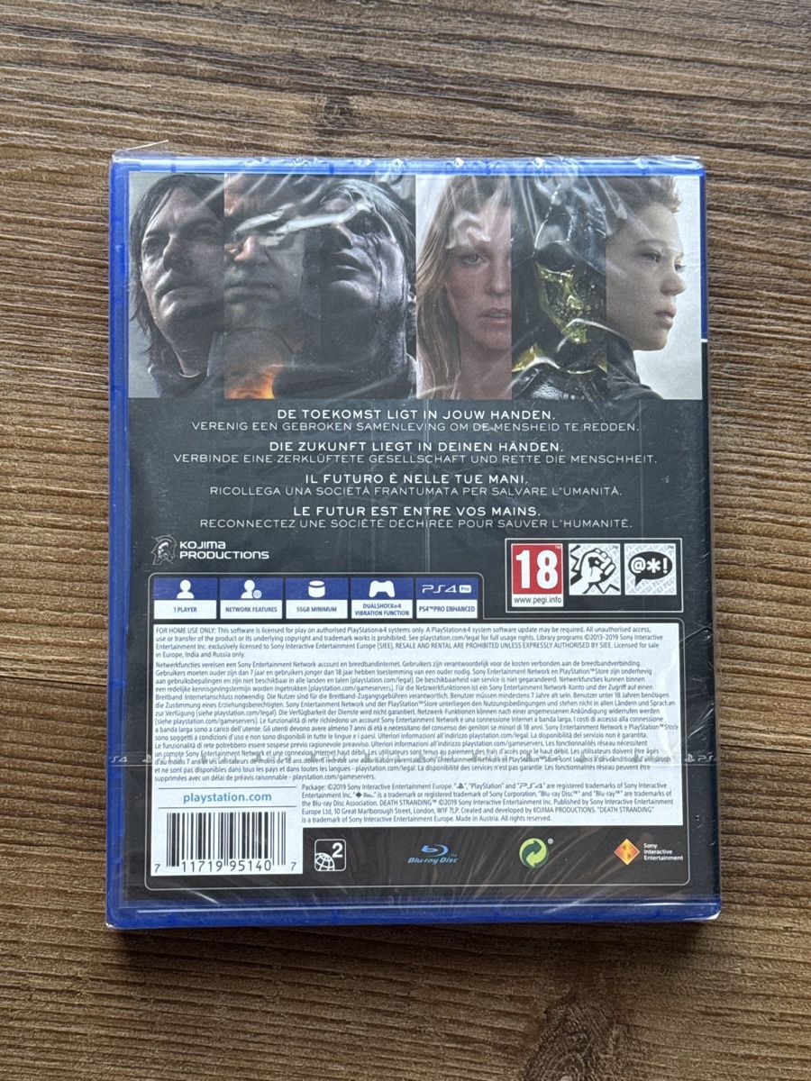 Sony Giochi: Death Stranding PS4 - Neu und originalverpackt! – Nuovo e nell'imballaggio originale da Staufen venduto da hadornski1 1