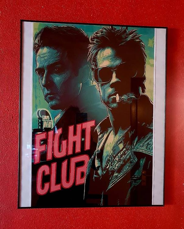 Poster su tela con citazioni del film Fight Club, Tyler Durden, decorazione per camera da letto, sport, ufficio, stanza, regalo, senza cornice, 60 x 90 cm