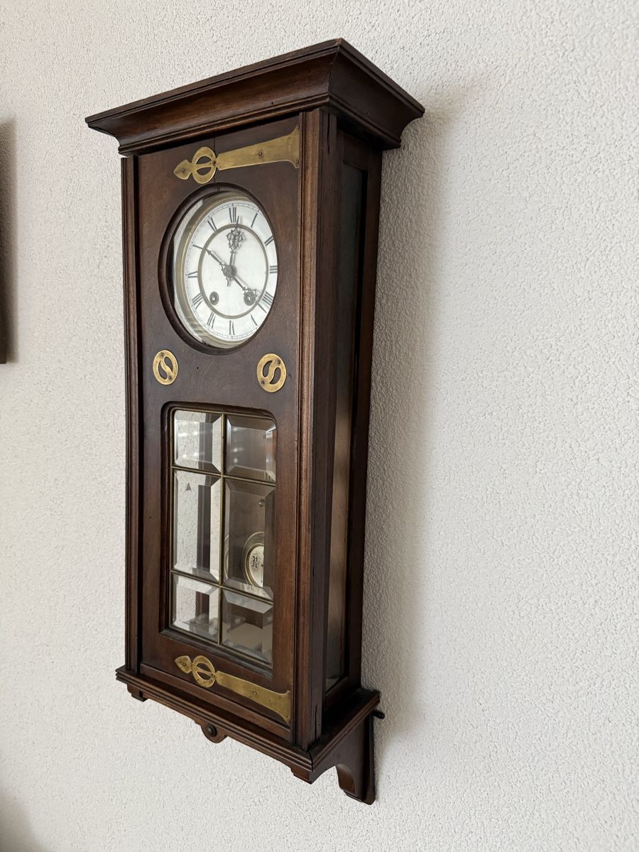 Orologi: Antike Wanduhr Regulator Pendel Uhr – Usato da Goldach venduto da Donpancho 2