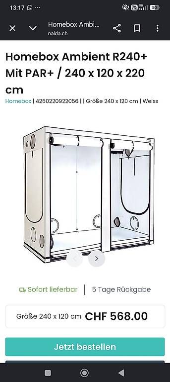 Growbox Sonstiges: Growbox – Gebraucht aus Boll von dom_t6m6 2