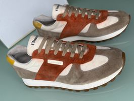 CHURCH'S Logo Mehr Ferbik Nylon Wildleder Low Top Sneaker 43