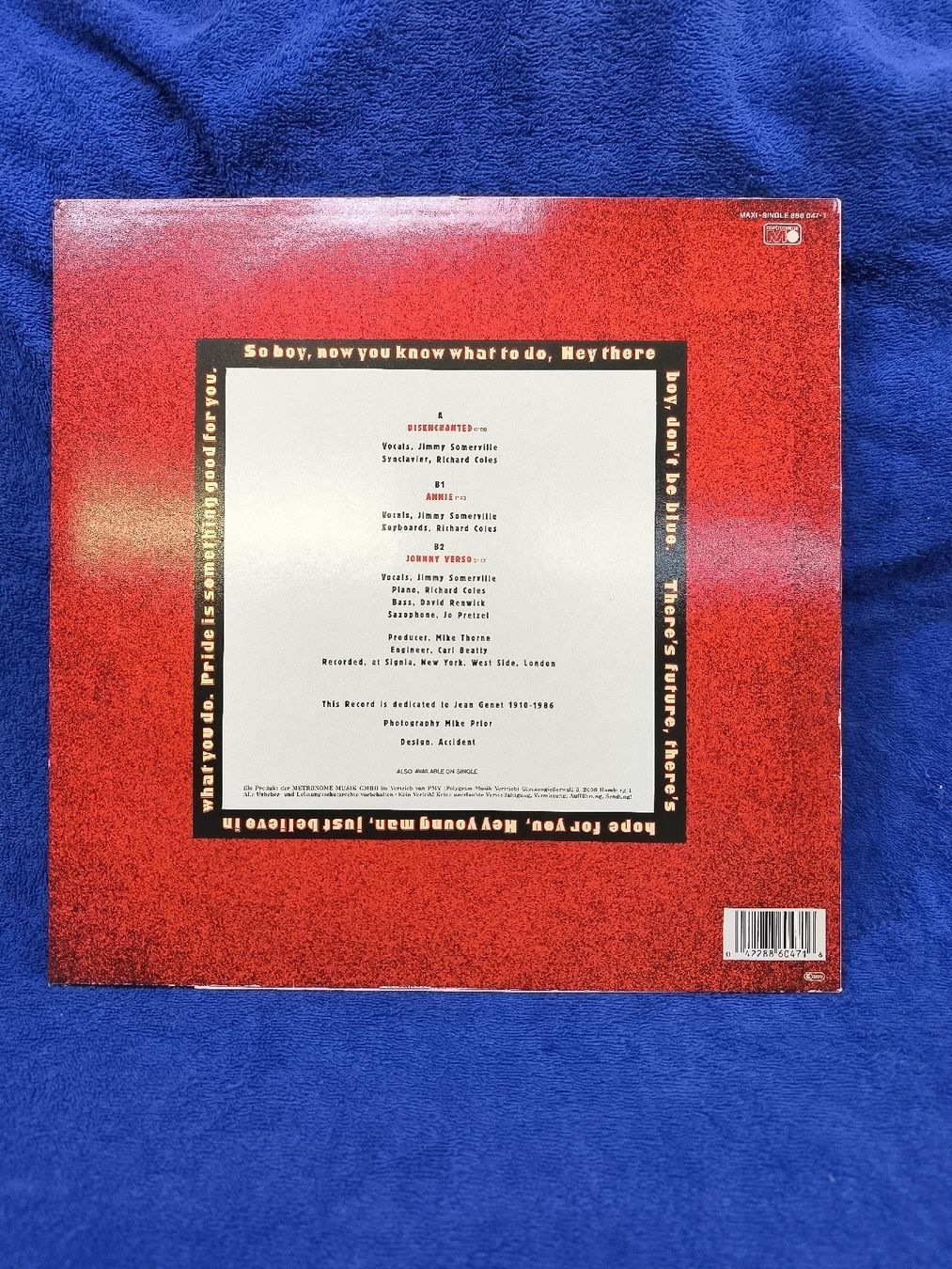 Dischi in vinile: Communards - Disenchanted - Seltene Vinyl MaxiSingle - 1987 – Usato da Oberwil b. Zug venduto da Gto469 2