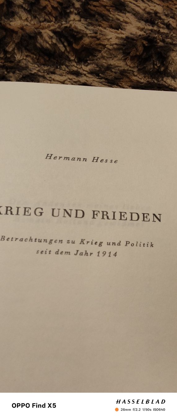Bücher: Krieg und Frieden – Gebraucht aus Volken von katz5 4