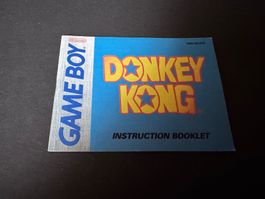 ANLEITUNG FÜR DONKEY KONG NINTENDO GAME BOY