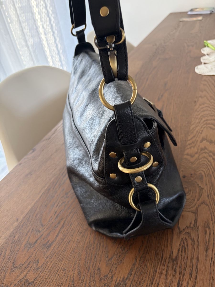 Vera Pelle Borse da donna: Schwarze Ledertasche, top Zustand – Nuovo (secondo la descrizione) da Arbon venduto da jet_w678 2