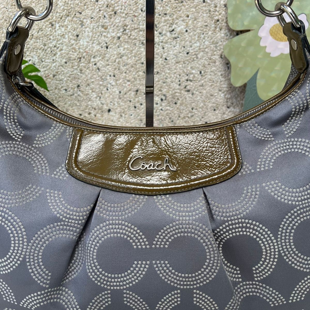 Coach Borse da donna: Wunderschöne Coach Handtasche, Grau - Top Zustand! – Nuovo (secondo la descrizione) da Eggenwil venduto da CNSRVINTAGE 4