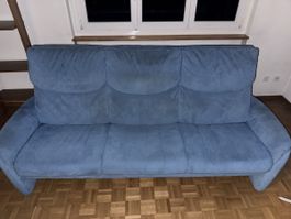 Sofa mit Hocker