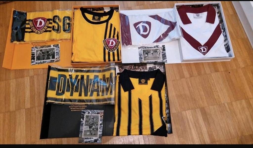Canottiere & Pantaloni: Dynamo Dresden Retro Trikotboxen 2023 – Usato da Steffisburg venduto da leizte74 2