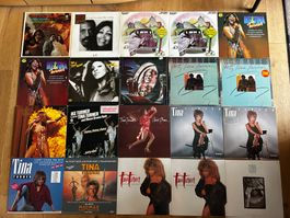 LP Sammlung Tina Turner 21 LPs, div. Pressungen, top