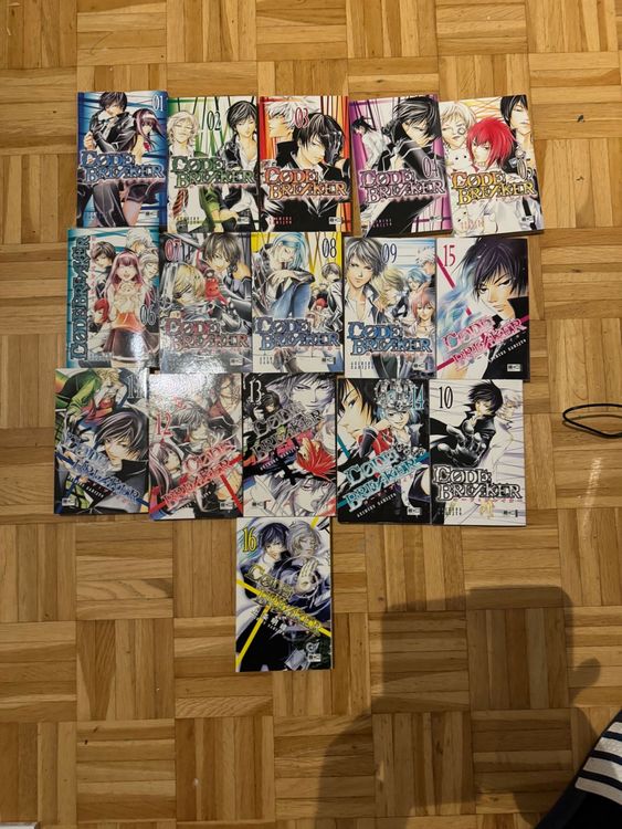 Comics: 16 mangas code breacker nr 1-16 – Gebraucht aus Wittenbach von dan_9tkk