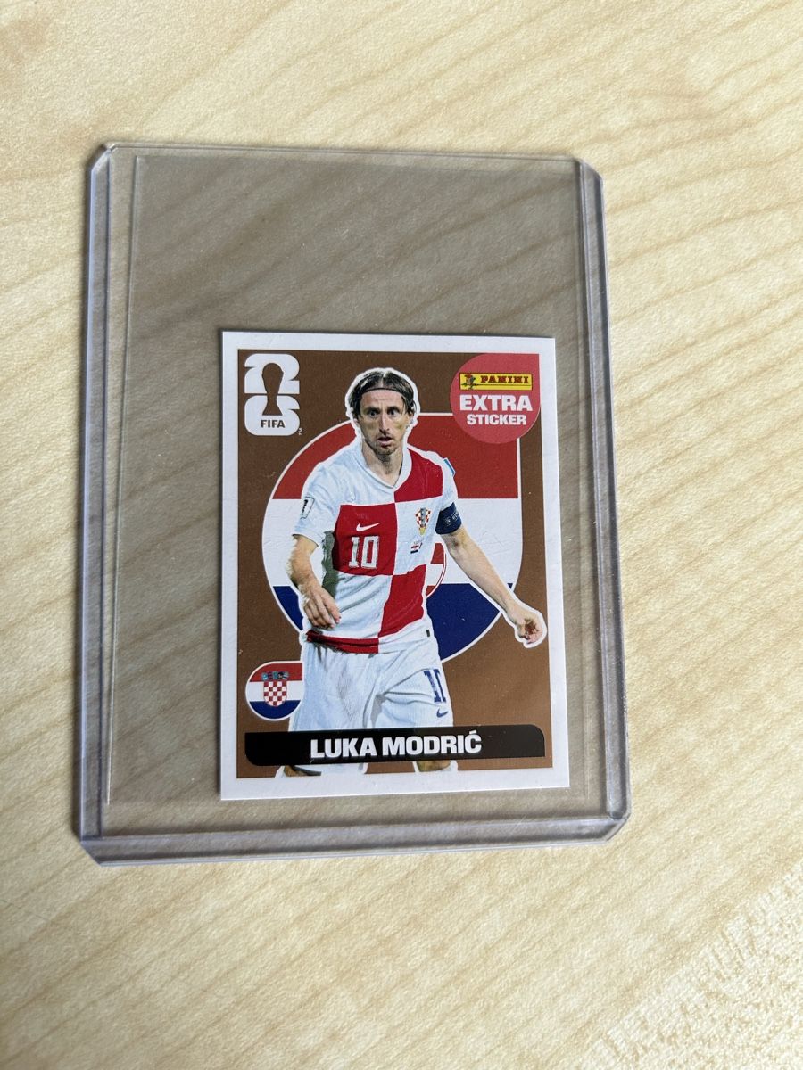 Panini Carte collezionabili: Luka Modric extra sticker bronze – Nuovo (secondo la descrizione) da Köniz venduto da Elbofeton
