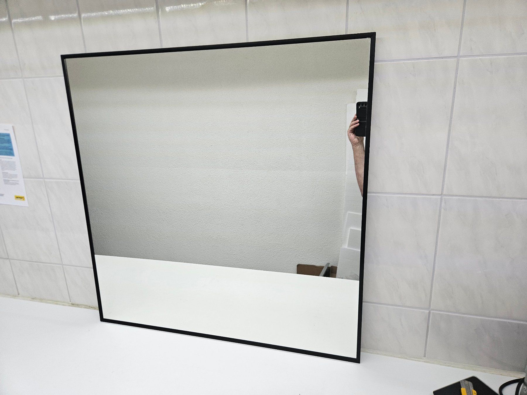 Ikea Spiegel: Ikea Figgjo Spiegel 90x90 cm – Gebraucht aus Teufenthal AG von boebe071