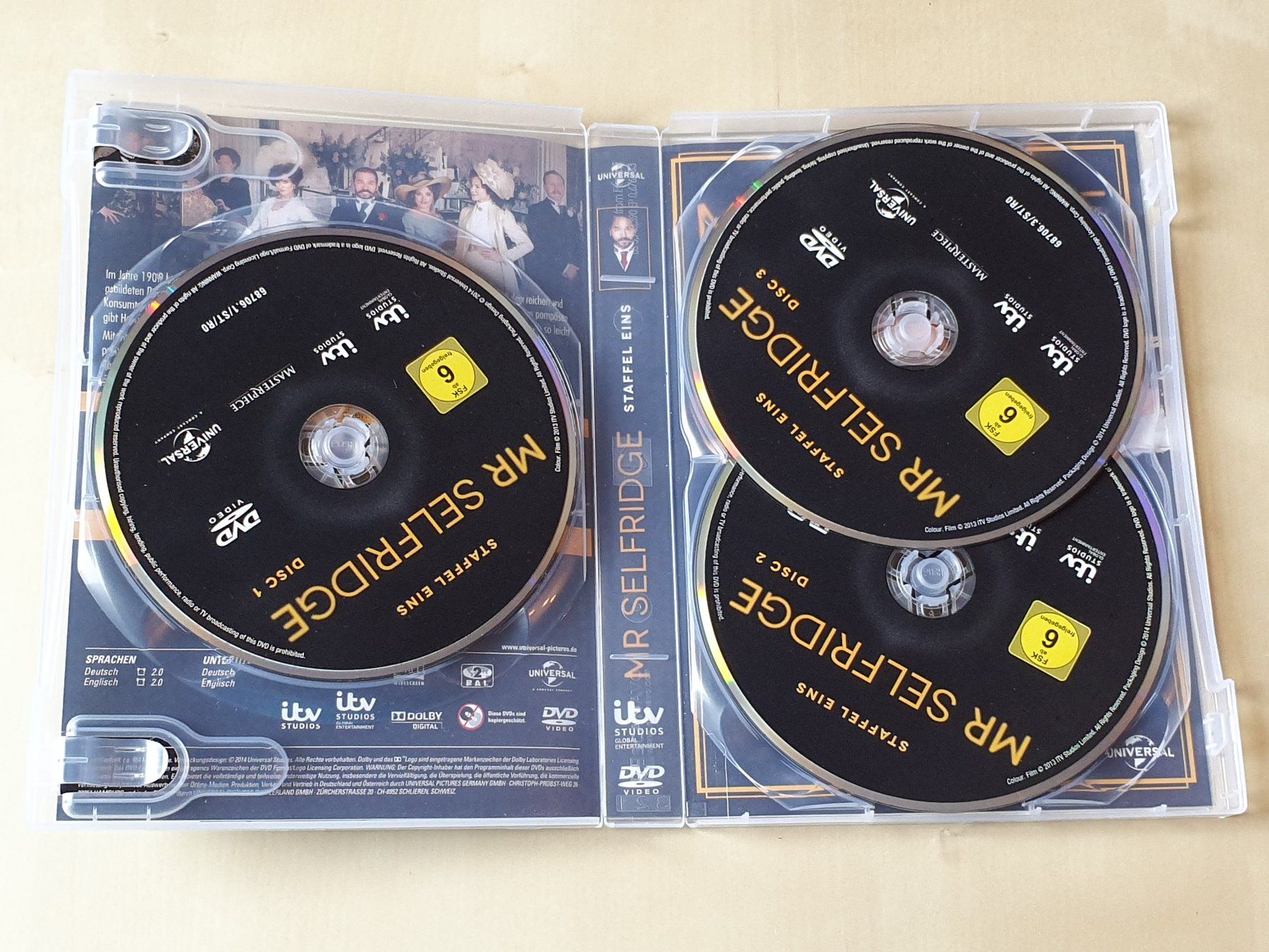 Alle DVDs: Mr Selfridge Staffel Eins / Season 1 – Gebraucht aus Stansstad von collectorsshop 2