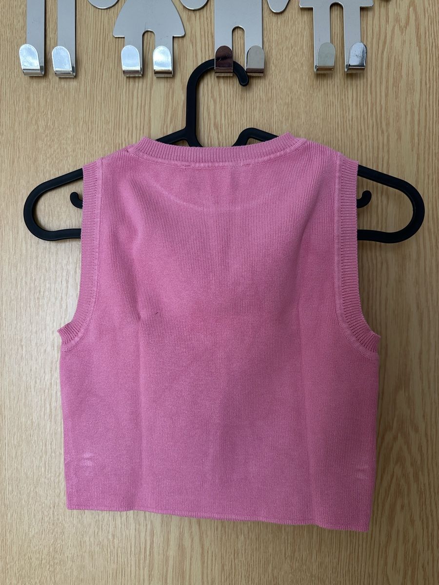 Zara Top: Top Zara pink S cotton  – Usato da Gordola venduto da EleSecondHand-TCG 2
