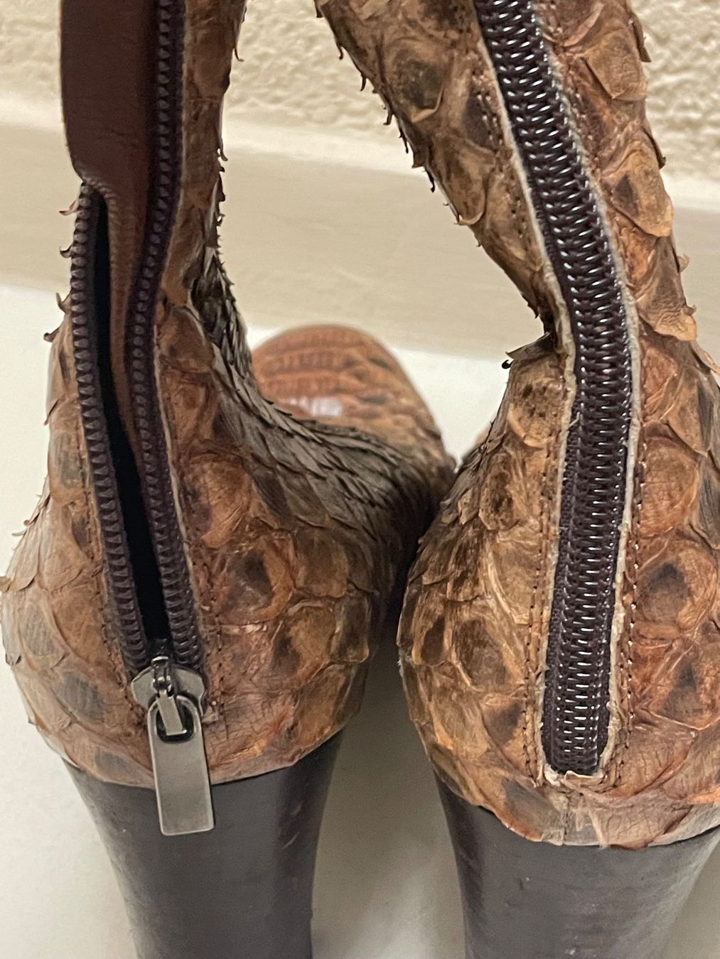 Scarpe da donna: Stiefeletten 40 Giorgio M. Venezia - Pitone – Usato da Minusio venduto da Pink222 3