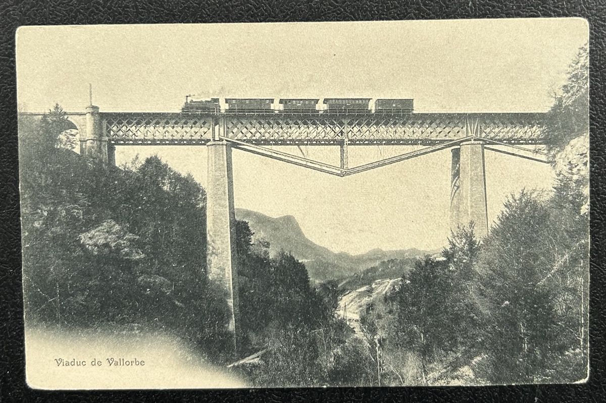 Cartoline postali: Vallorbe Viadukt  – Usato da Horw venduto da Tellbub