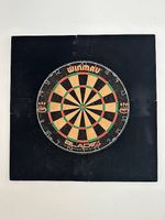 Dartscheibe Schutz Schwarz