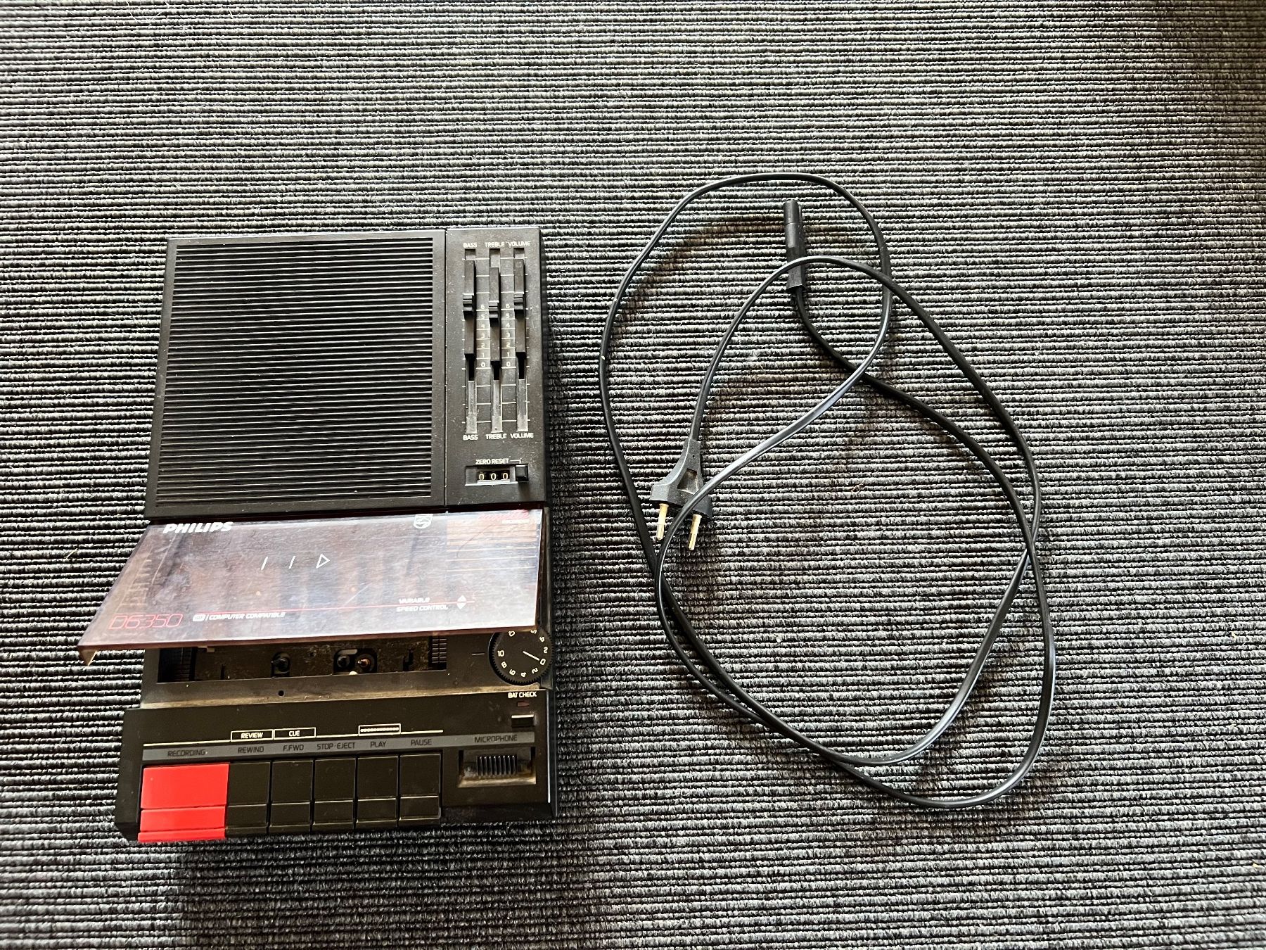 Philips Registratori: Kassettenrecorder 1984 Philips D6350 – Usato da Burgdorf venduto da A006972 5