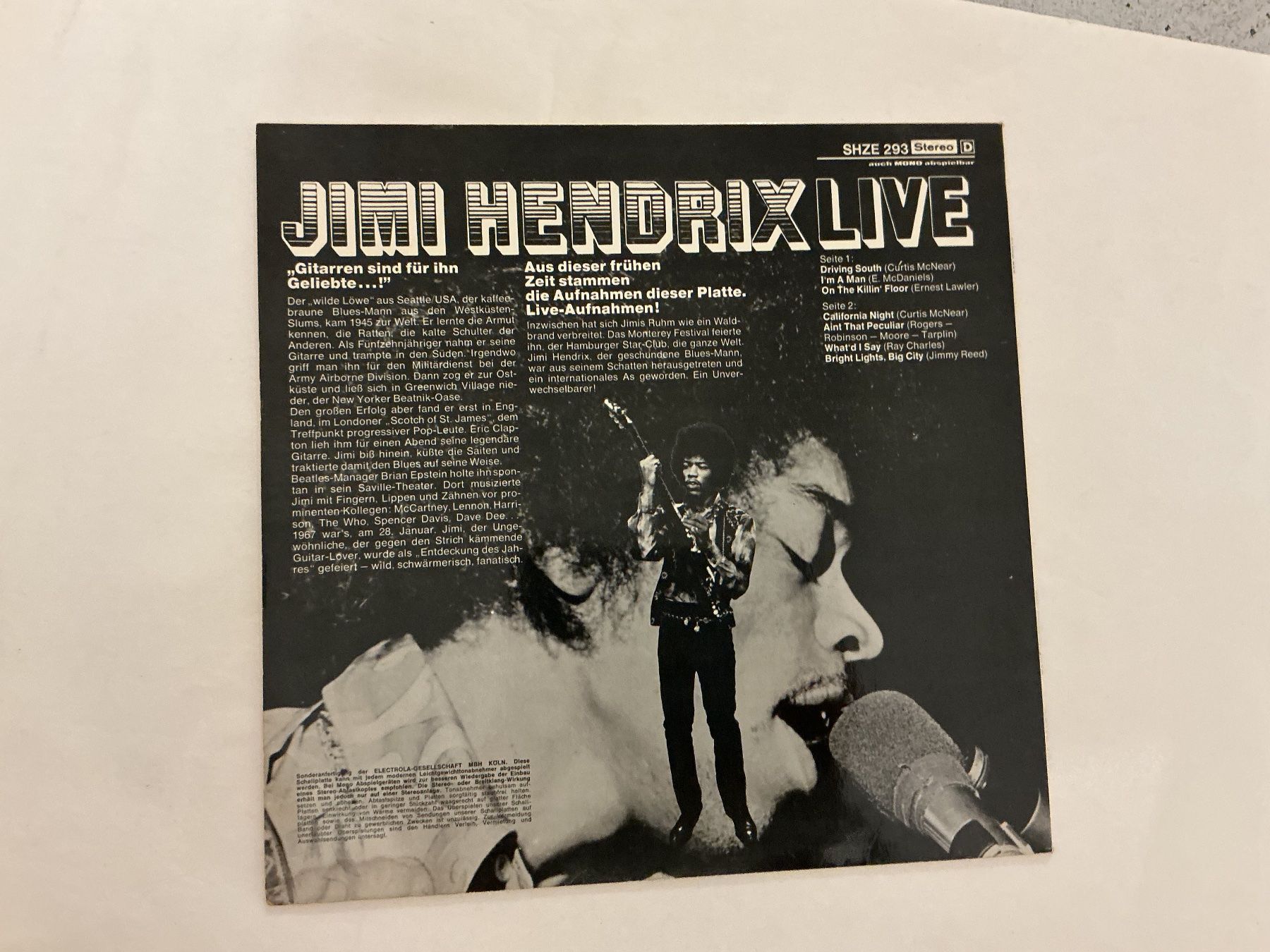 Vinyles: Jimi Hendrix LP - Live , Hörzu – D'occasion à Winterthur par Tumko-Vinyl 1