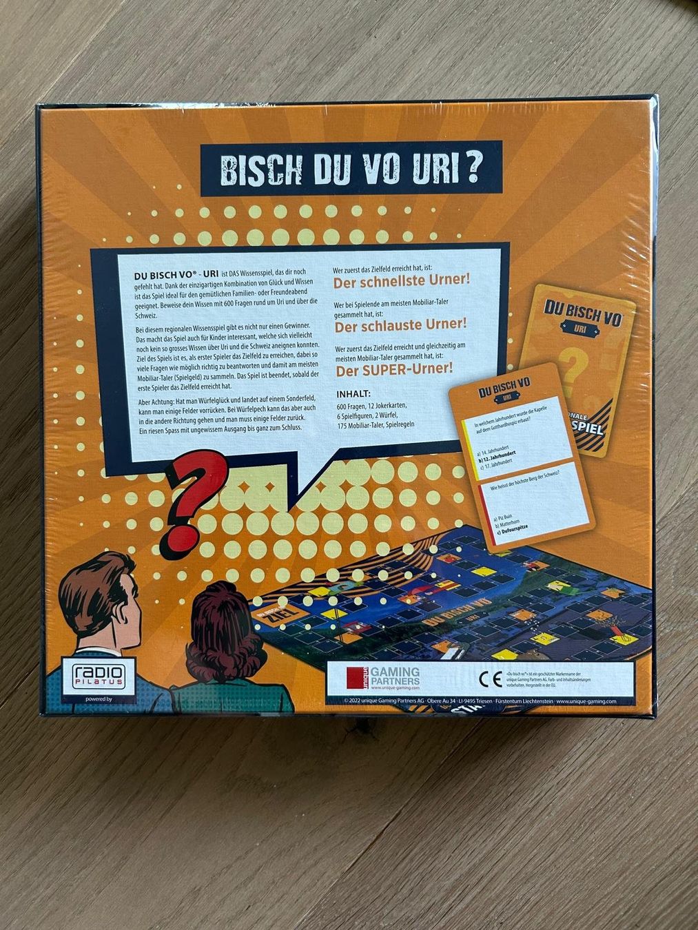 Giochi: Spiel DU BISCH VO URI – Nuovo e nell'imballaggio originale da Altdorf UR venduto da tho_b9hw 1