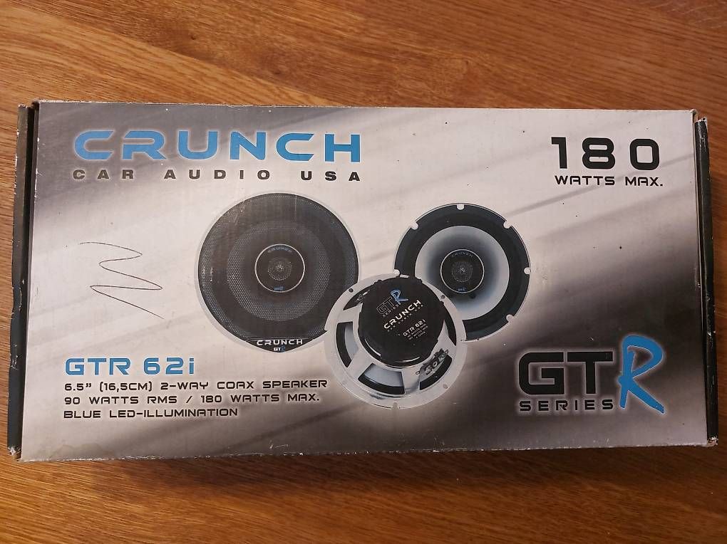 Lautsprecher: Crunch GTR 621 Autolautspreche – Neu und originalverpackt aus Wangs von Pizolhase 2