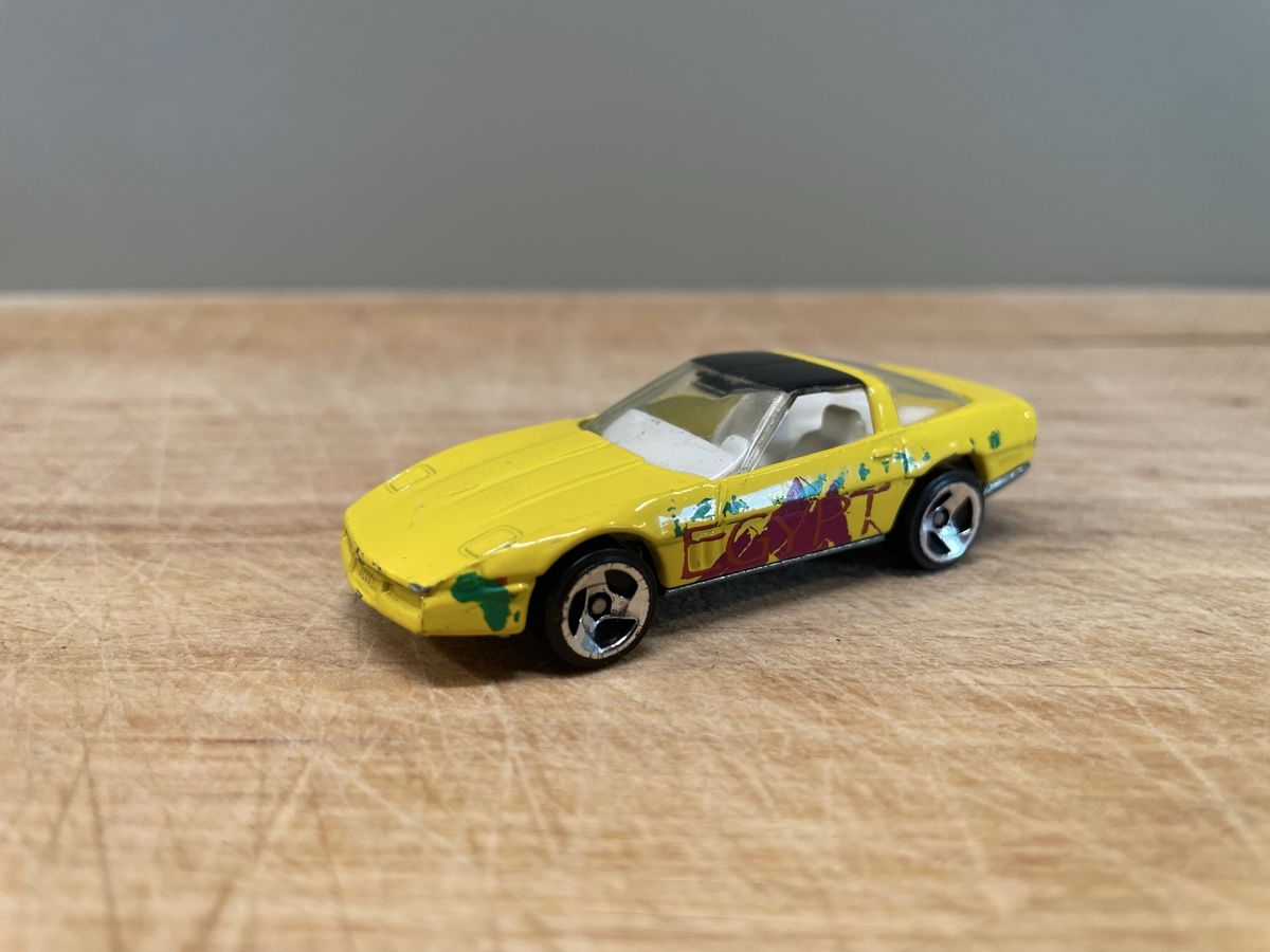 Hot Wheels Modellini d'auto: Hot Wheels Chevrolet Corvette C4 1982 – Usato da Frauenfeld venduto da Challenger77