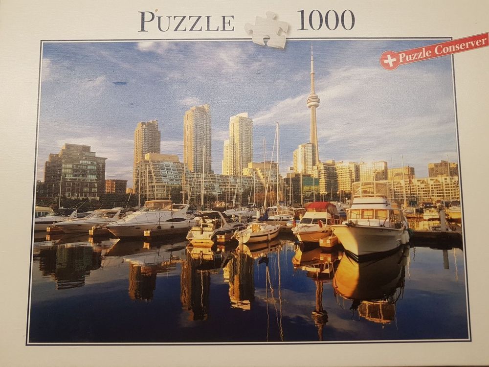 Puzzle 1000 Teile von Blatz, Toronto (Gebraucht) in Bütschwil für CHF ...