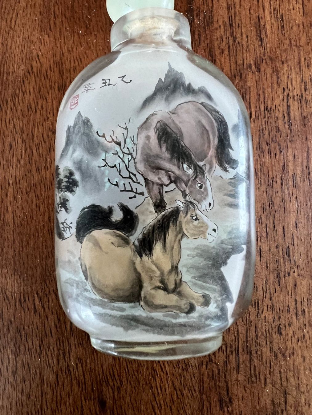 Flaconi: Signed Snuff-bottle in painted glass – Usato da Morges venduto da Audemars07 3
