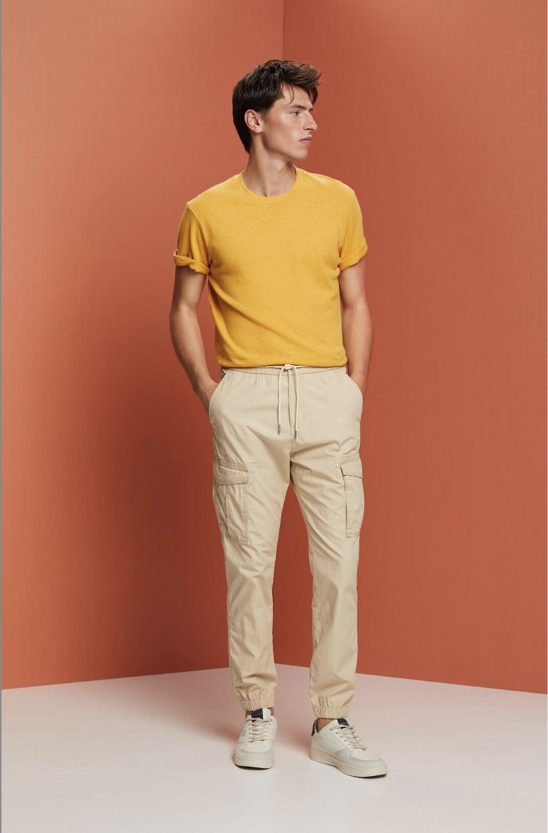Esprit Pantaloni: Pull-on-Cargohose, 100 % Baumwolle Gr. 34/32 – Nuovo (secondo la descrizione) da Wittenbach venduto da bes_k8vr 5