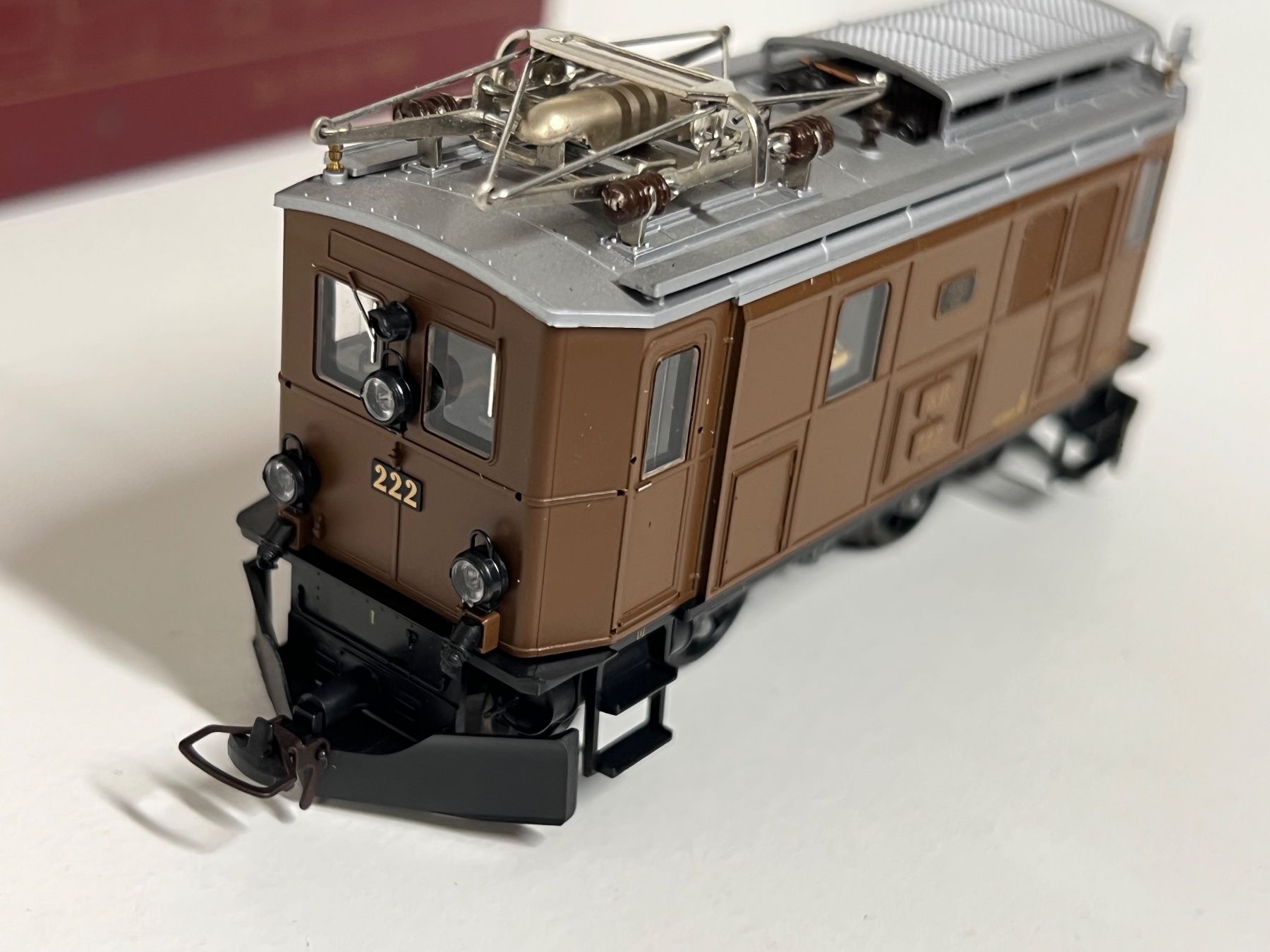 Bemo Modelleisenbahnen: Bemo Ge 2/4  der RhB 1256 122 – Neu (gemäss Beschreibung) aus Neuenhof von ludovicco 2