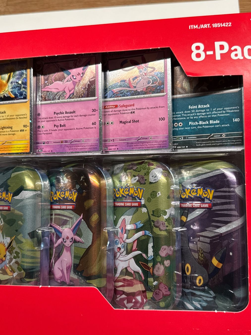 Pokémon Sammelbilder & Trading cards: Pokémon Prismatic Evolutions Special Set 8x mini Tin ENG – Neu und originalverpackt aus Zürich von ste_7p7h 3
