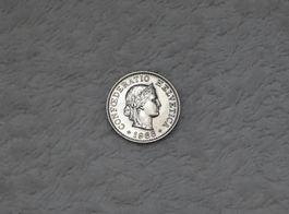 5 centimes/rappen 1966