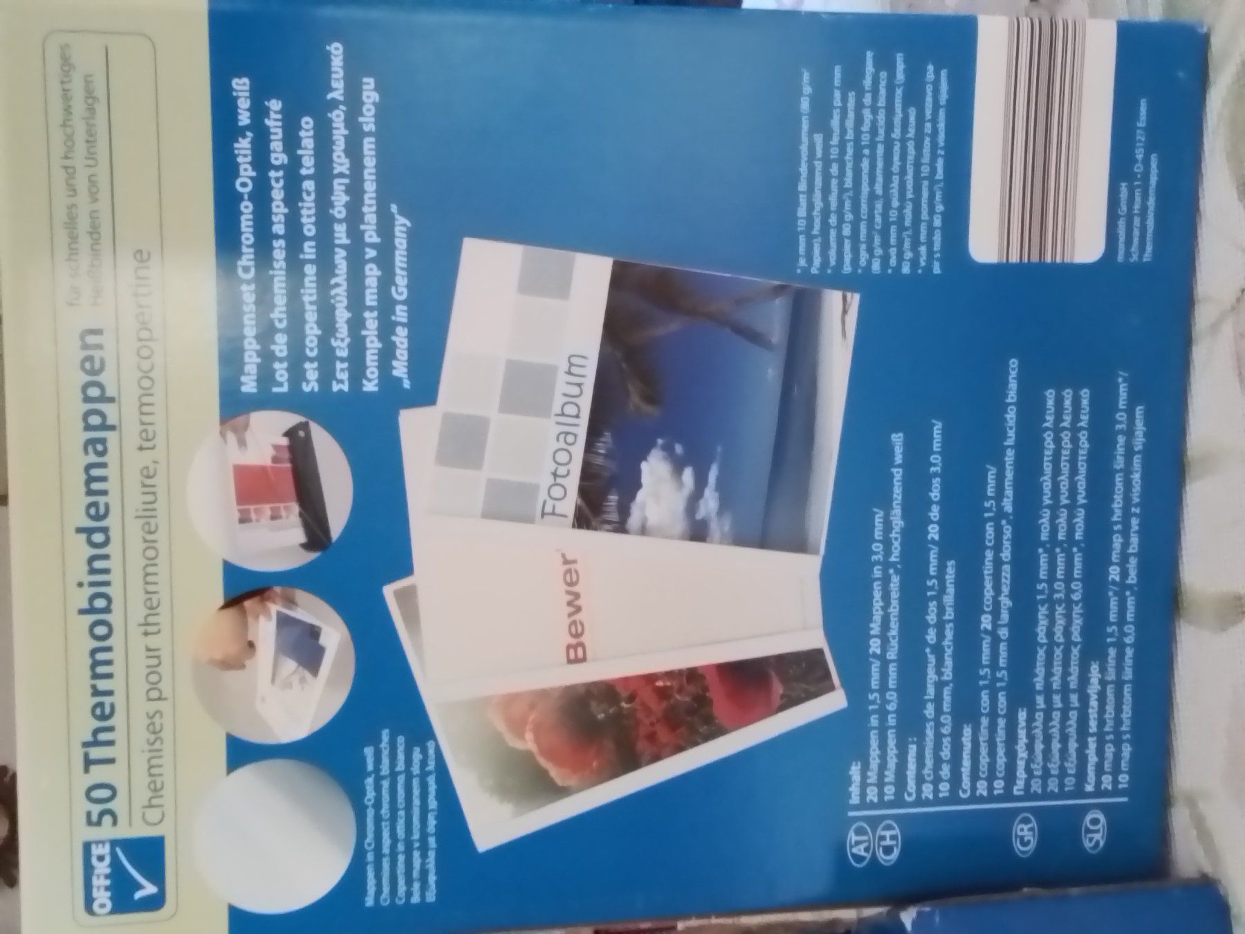 Bindegeräte: Büro Thermobindegerät A4 mit Starterkit & Mappen – Neu und originalverpackt aus Oberurnen von DVDL 2