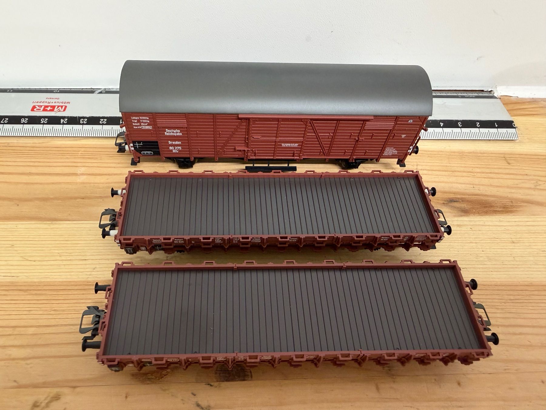 Märklin Modellini di ferrovie: Märklin 46401 Güterwagen-Set DRG – Usato da Büsserach venduto da ModellbahnDepot 7
