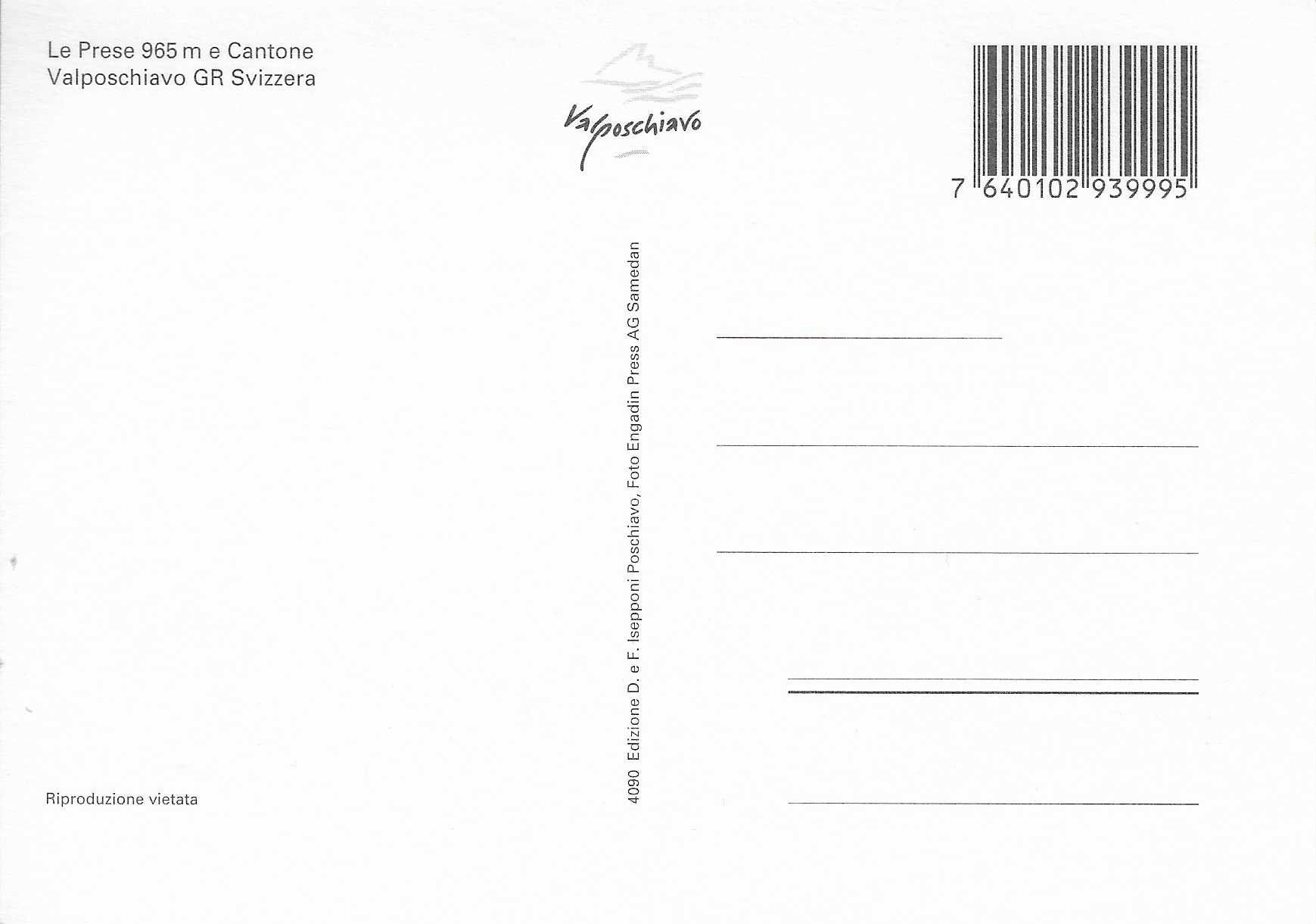 Cartoline postali: Le Prese GR – Nuovo (secondo la descrizione) da Rothrist venduto da Stranglehold 1