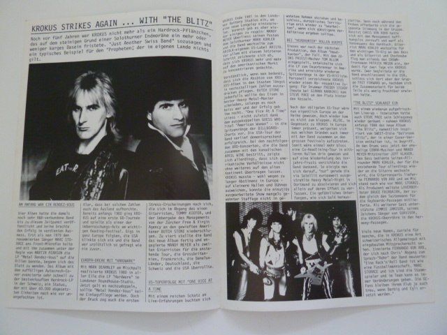 Dischi in vinile: KROKUS - The Blitz  (VG+) – Usato da Au ZH venduto da sikoku 2