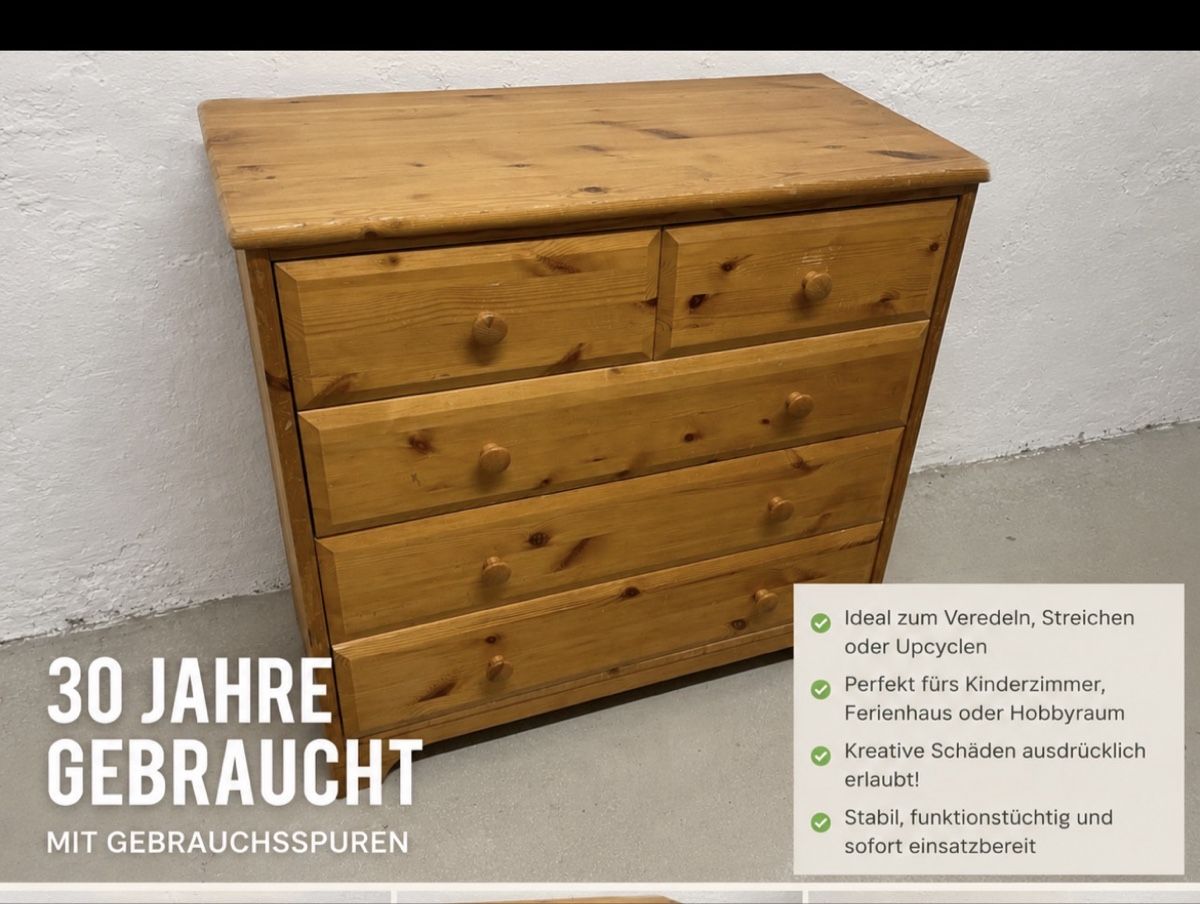 Micasa Kommoden: Kommode Kiefer guter gebrauchter  Zustand – Gebraucht aus Zürich von saynoman 2