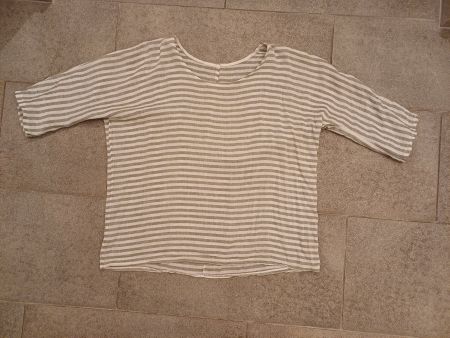 Weiche, gestreifte Bluse Gr.M-L