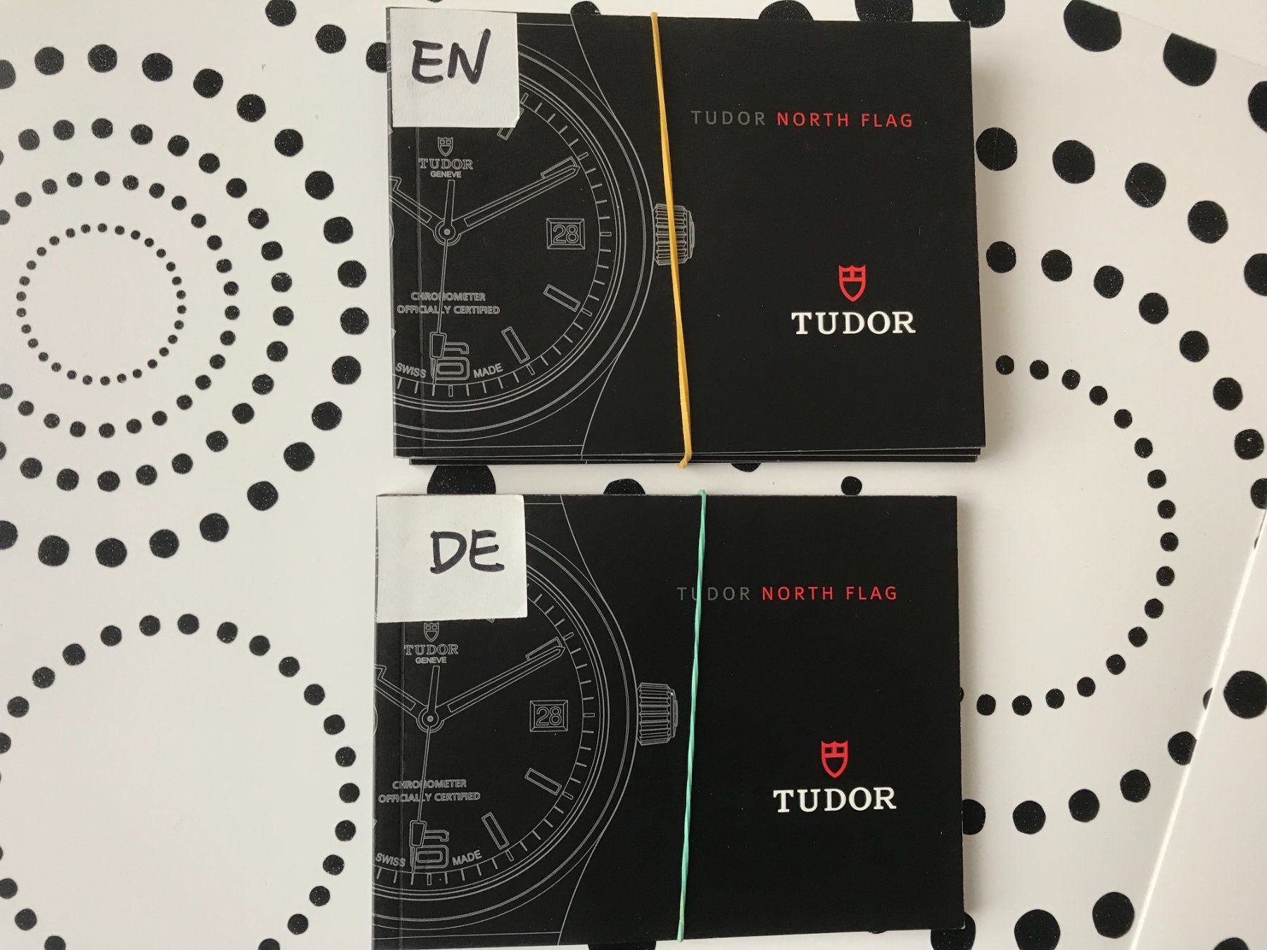 Tudor Documenti: 1x TUDOR  - OPERATING INSTRUCTIONS - 1 PIECE A CHOIX ! – Nuovo (secondo la descrizione) da Epalinges venduto da dream-watch 3