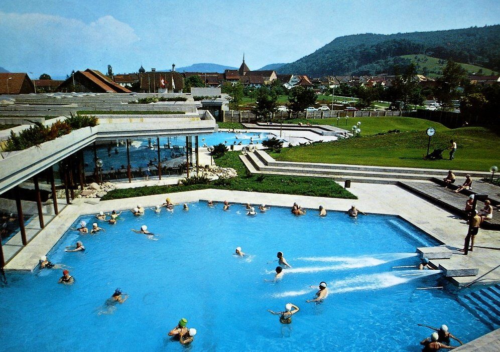 Ansichtskarten: ZURZACH Thermalbad – Gebraucht aus Jona von philajona