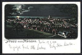 Litho Heiden, Totale von der Bergwiese a