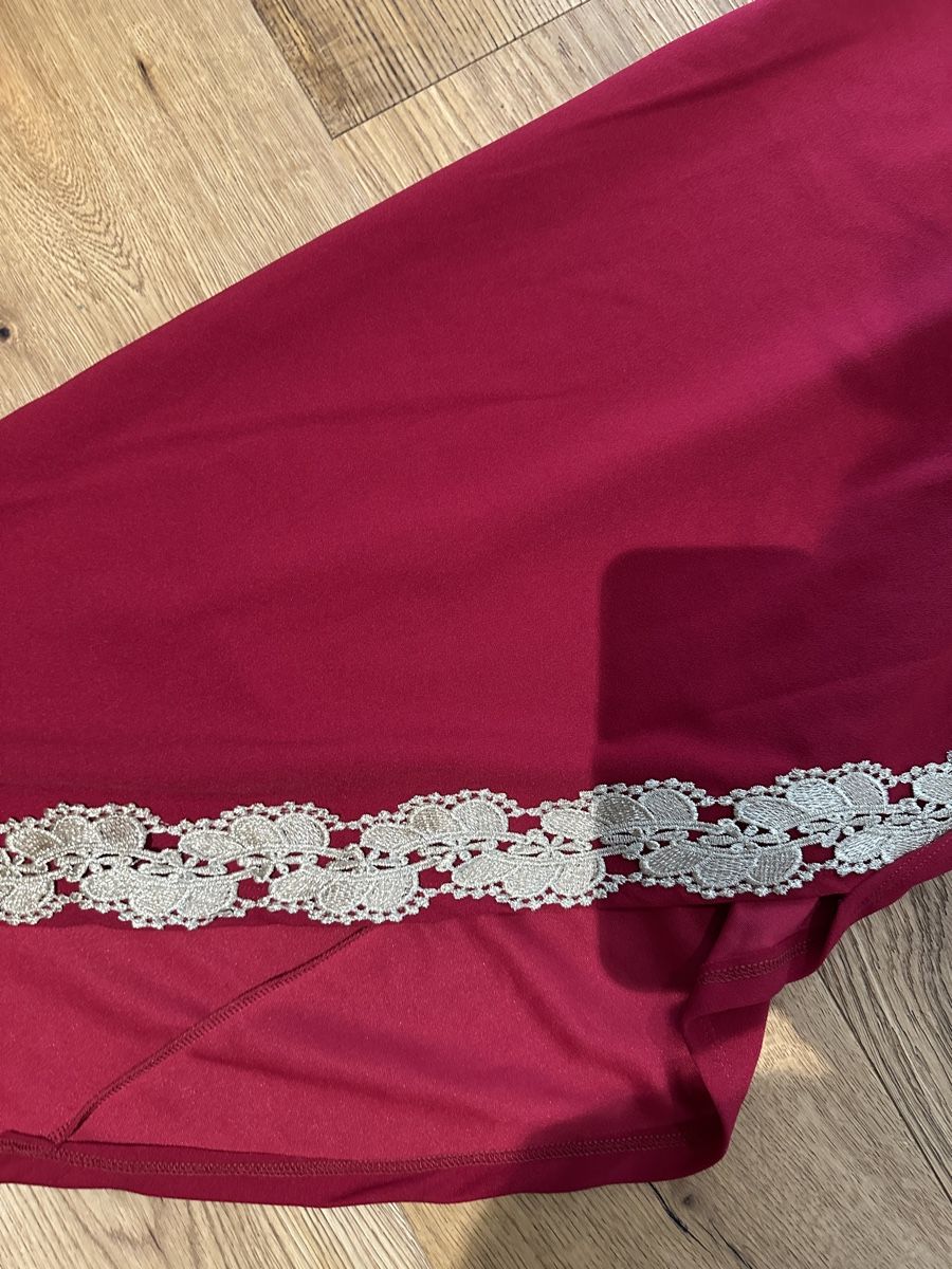 Vestiti: Rotes, elegantes Kleid mit Spitze, Grösse S - Festlich! – Nuovo (secondo la descrizione) da Perlen venduto da H.Spa 1