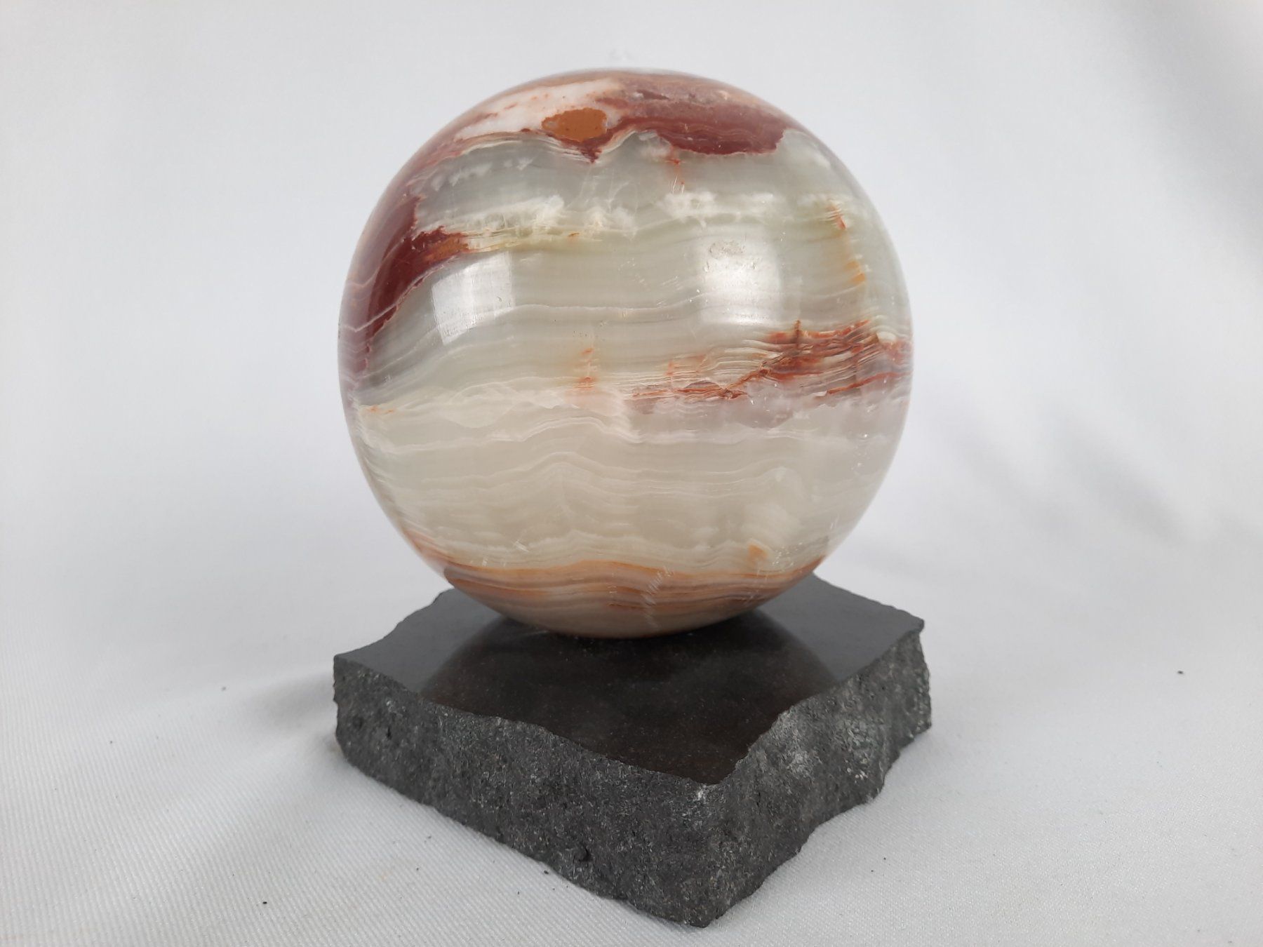 Mineralien & Heilsteine: Steinkugel mit Sockel 4.77 Kg – Gebraucht aus Beinwil am See von Restwert_Beinwil 3