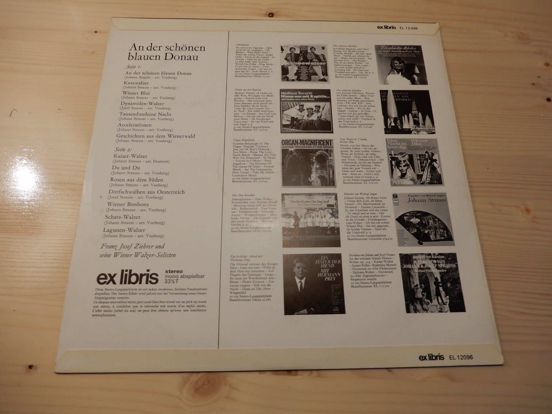 Schallplatten: An der schönen blauen Donau – Gebraucht aus Erstfeld von Mario_boe0 1