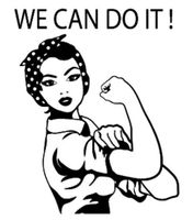 Auto Aufkleber 168 –WE CAN DO IT–12x15cm