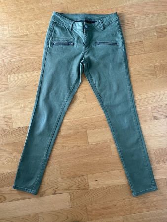 Damen Jean Elastisch G38M Olivegrun