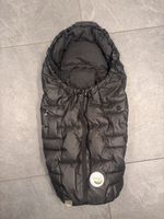 Dauni Daunenfussack schwarz für Kinderwagen/Babyschale